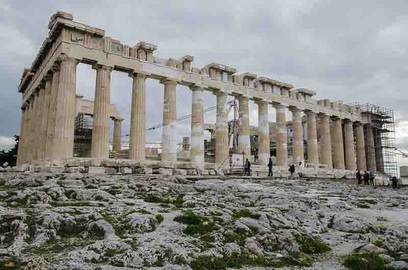 28 - Grecia - Atenas - La Acropolis - El Partenon